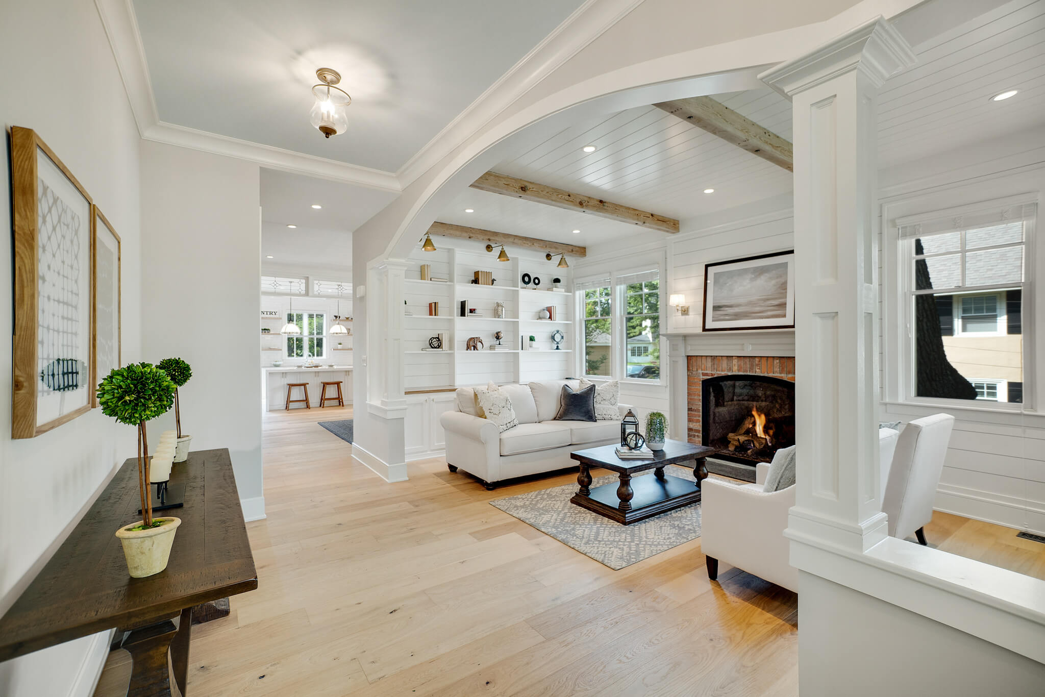 living room in Wayne, PA