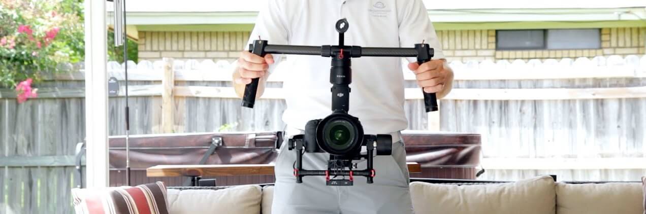 professional gimbal for real estate videos