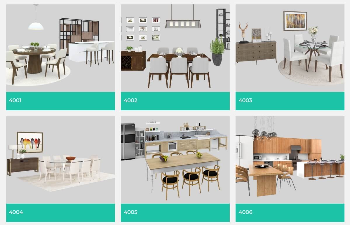 virtual staging templates