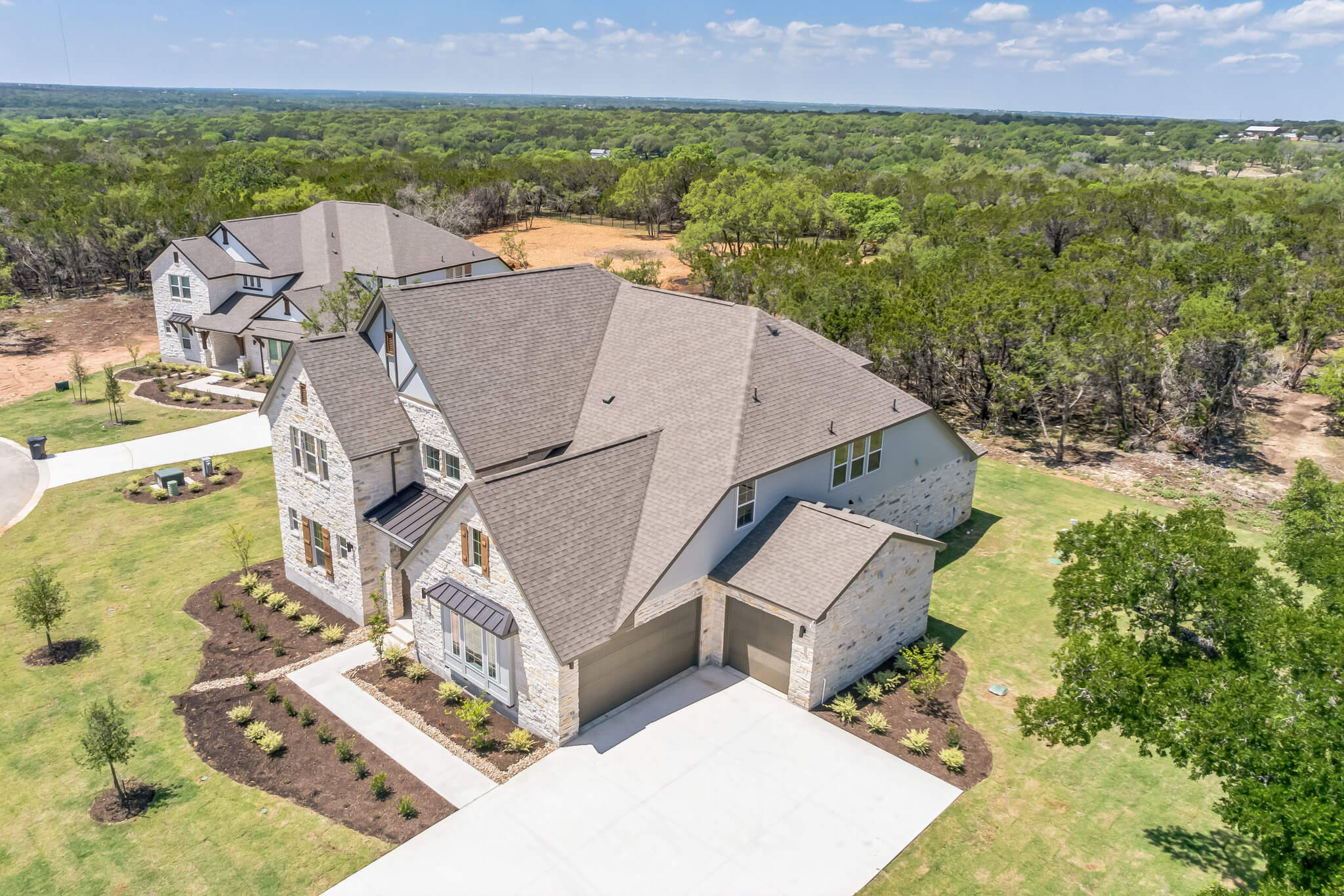 aerial photo in Liberty Hill, TX