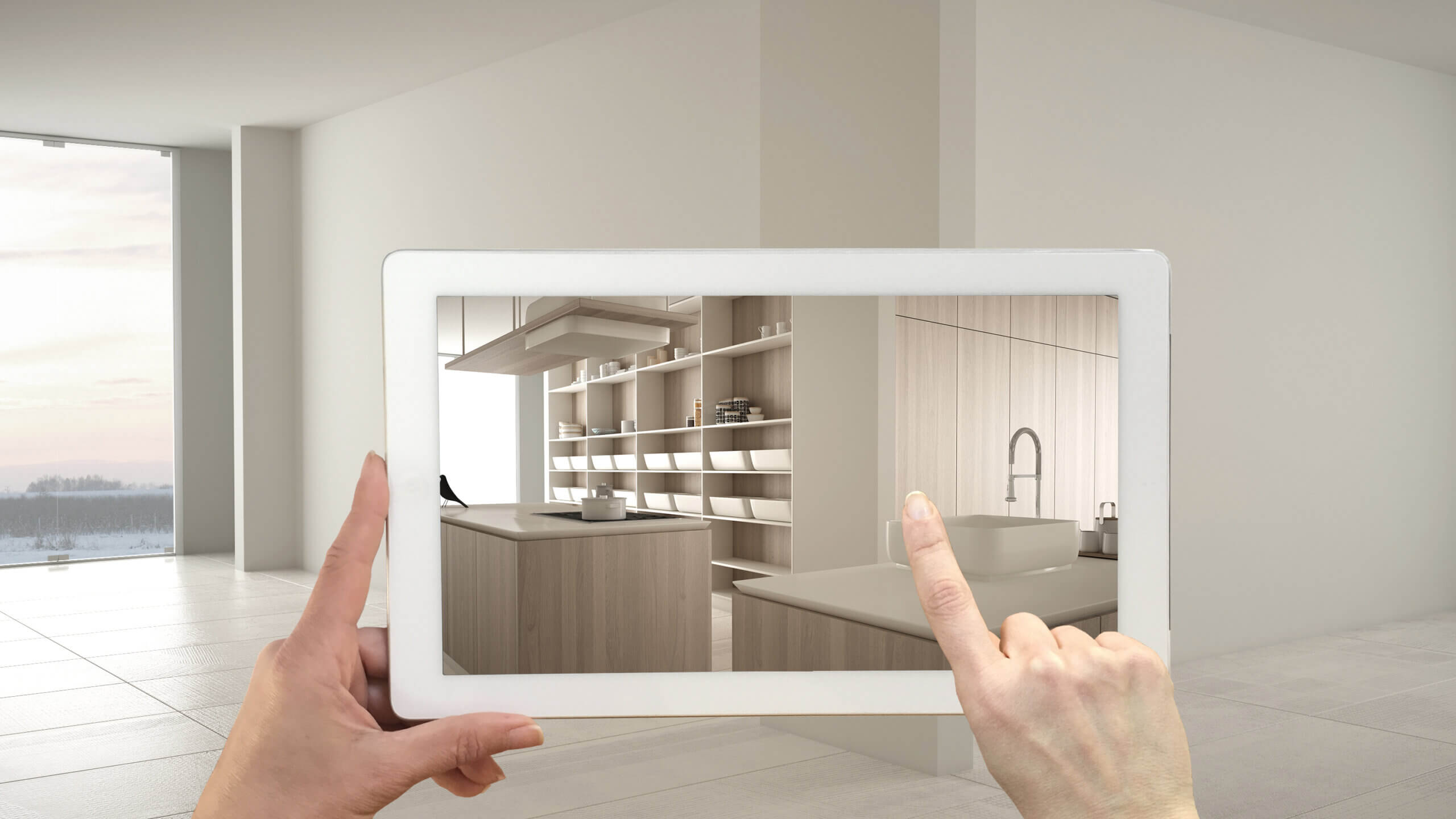 Augmented Reality kitchen
