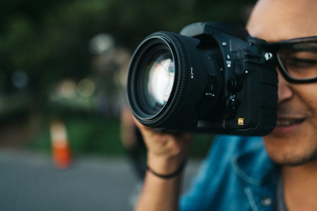 photographing open houses