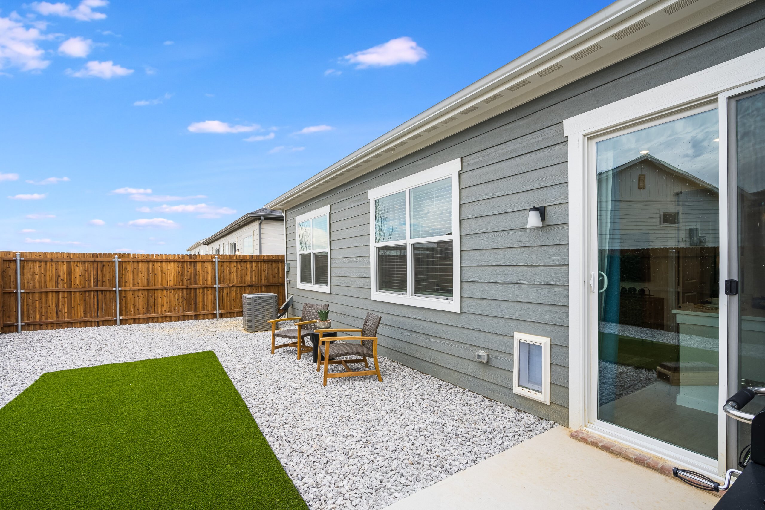 backyard patio shot real estate photography 