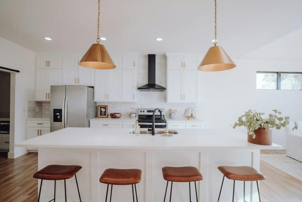 white kitchen