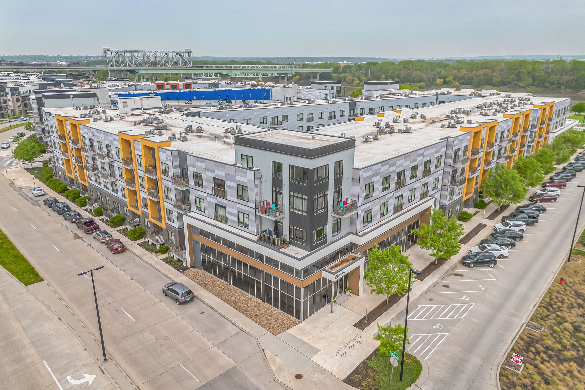 aerial real estate photo 
