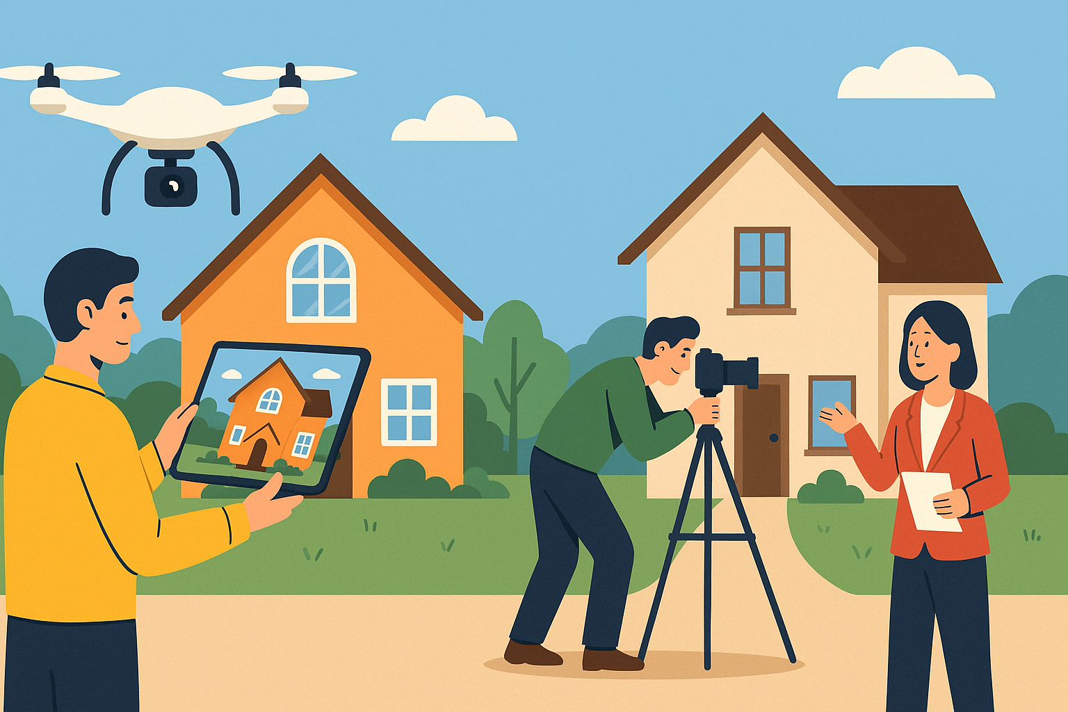 AI Drone Technology vs Traditional Methods Comparison AI-powered drones have transformed property marketing, offering a stark contrast to traditional methods in terms of performance, cost, and results. It's no surprise that 73% of homeowners now prefer working with agents who utilize drone photography.