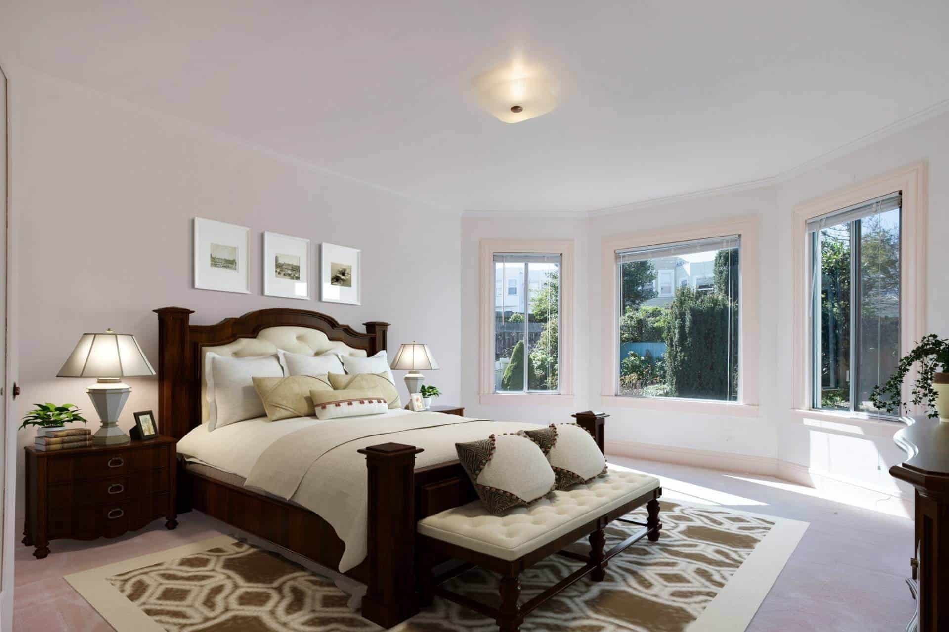real estate virtual staging photo