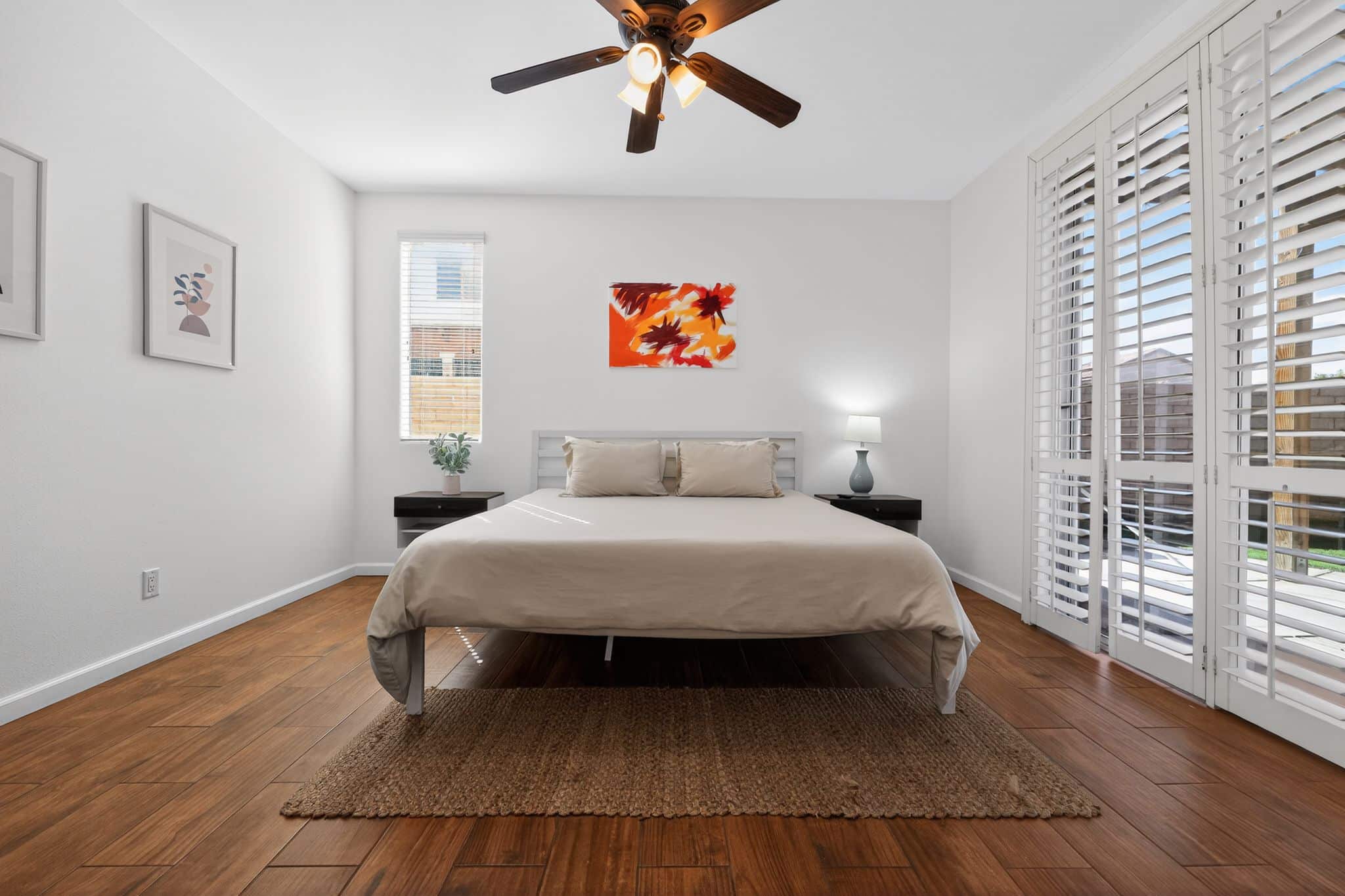 bedroom real estate photo