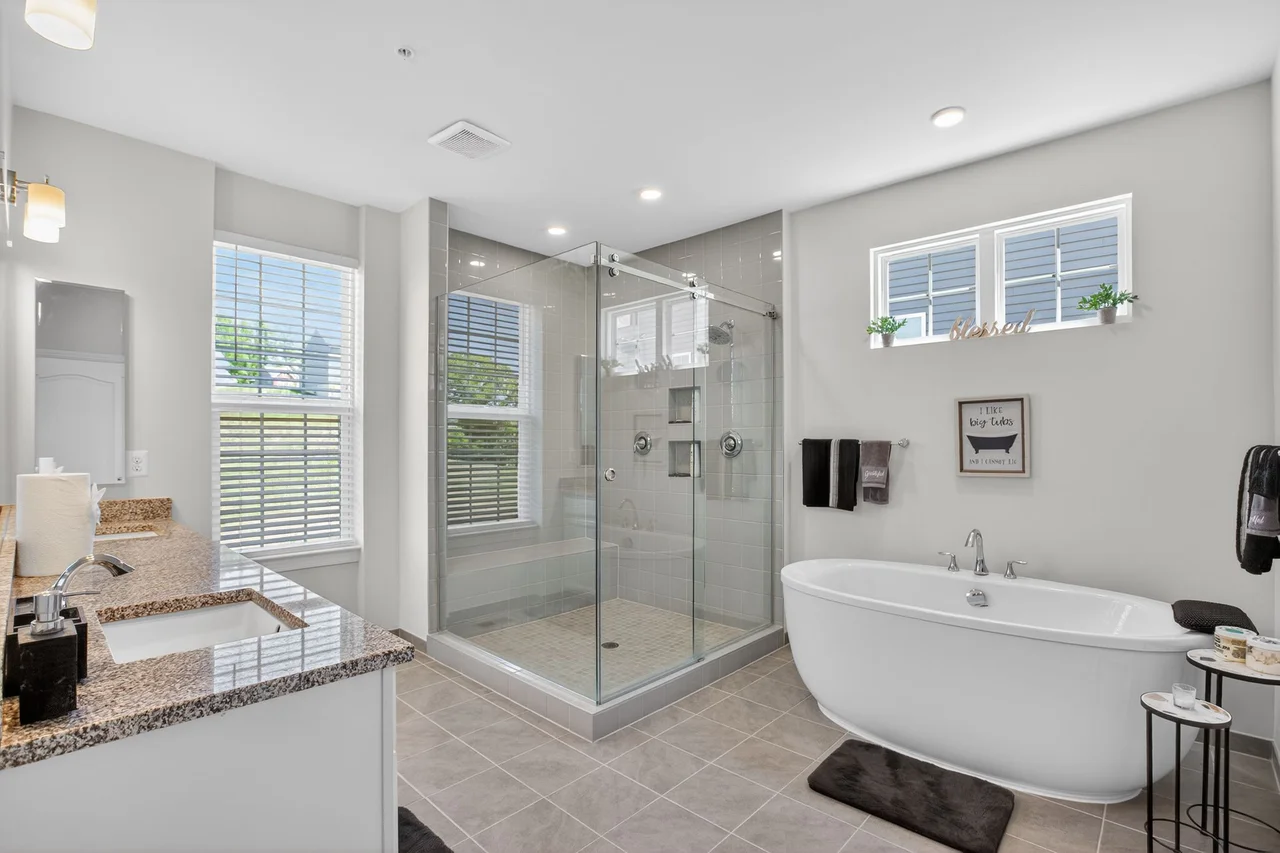 Professionally photographed bathroom — ready for listing