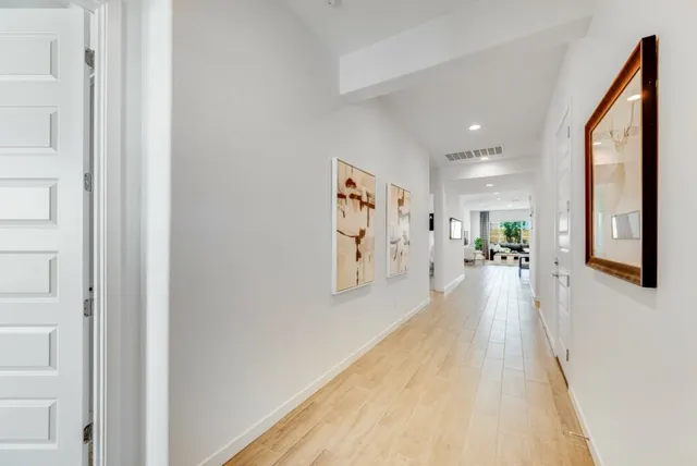Modern home interior living space