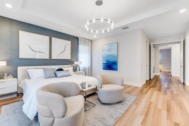 Model home staging photography