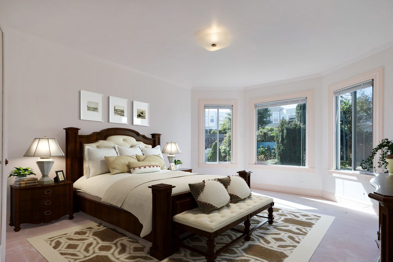 Virtual Staging Home Staging Of The Future HomeJab Real Estate   1523 26th Ave San Francisco CA AFTER 2 