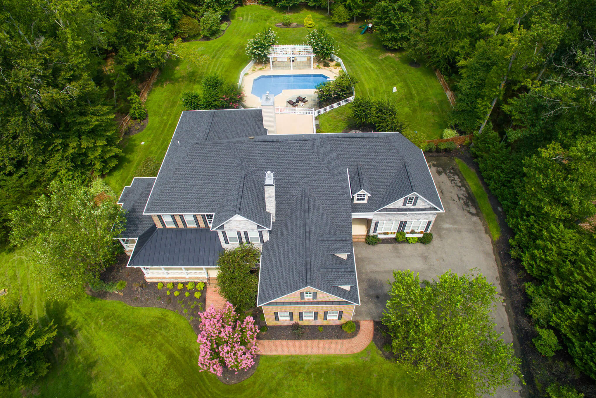 stand out as a real estate agent - aerial real estate photography