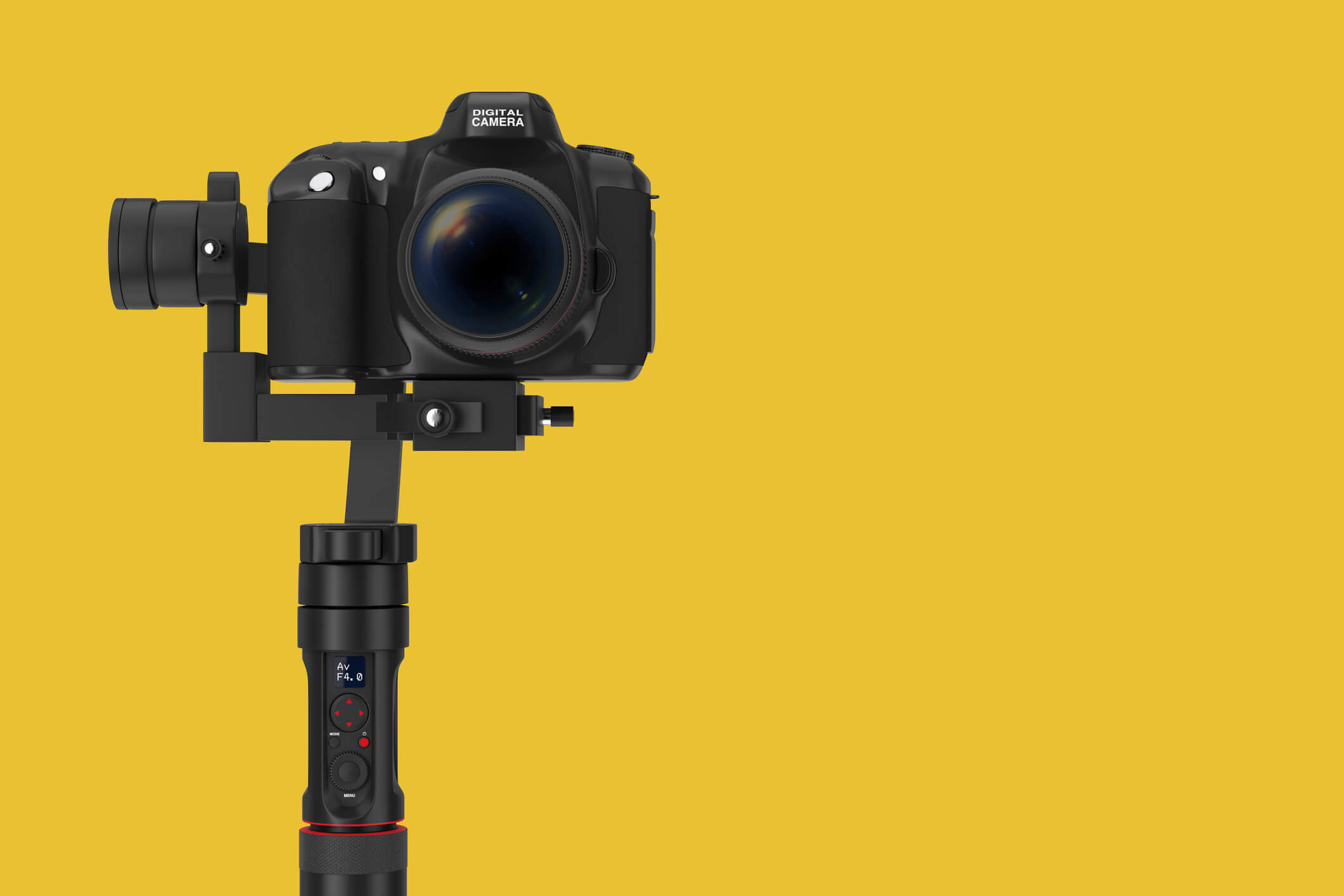 motorized gimbal for real estate videos