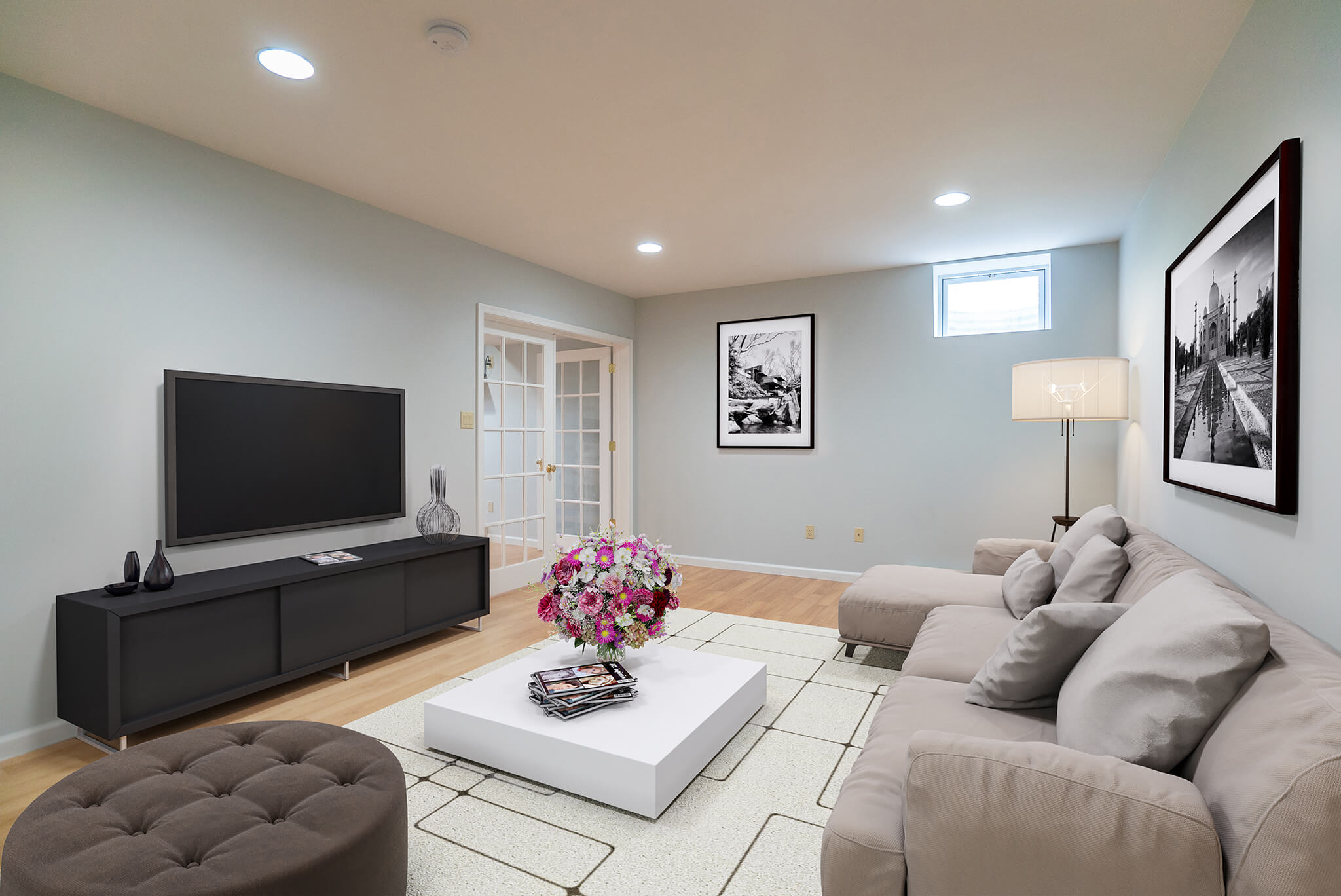 AI virtual staging