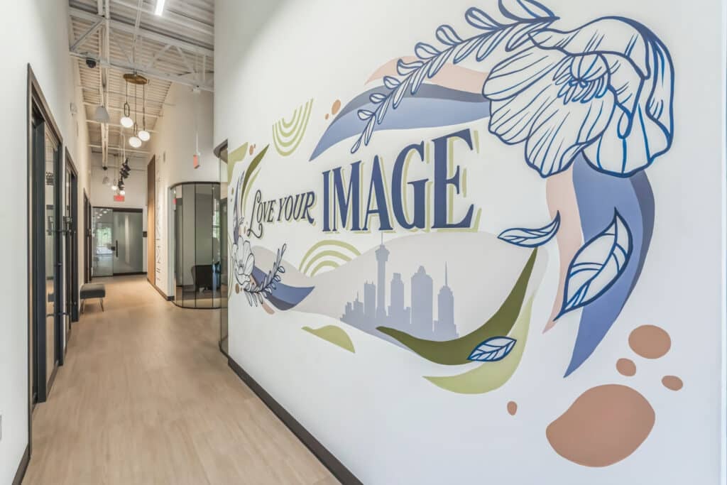 I love your image mural by real estate photographer