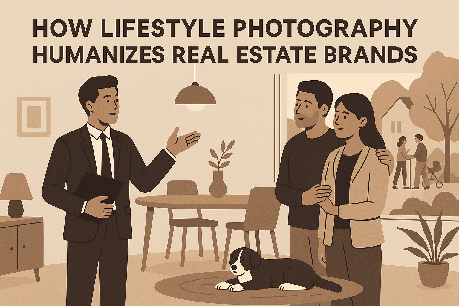 how-lifestyle-photography-humanizes-real-estate-brands Explore how lifestyle photography transforms real estate marketing by creating emotional connections and showcasing community life. lifestyle photography, real estate marketing, emotional connection, community focus, home staging