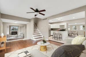 Virtual staging